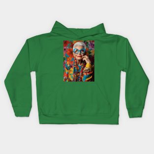 Iris Apfel Kids Hoodie